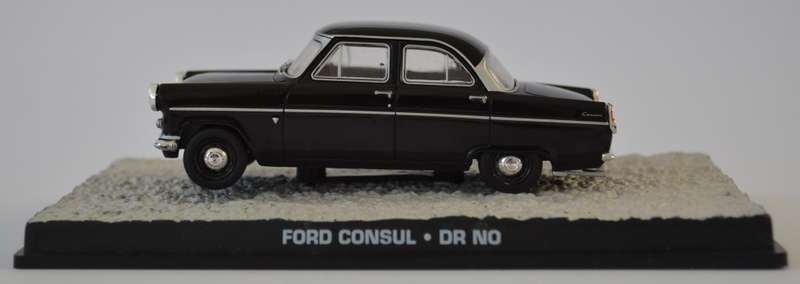 James Bond 007 Ford Consul - Dr No Model Car Scale 1:43 as per photo