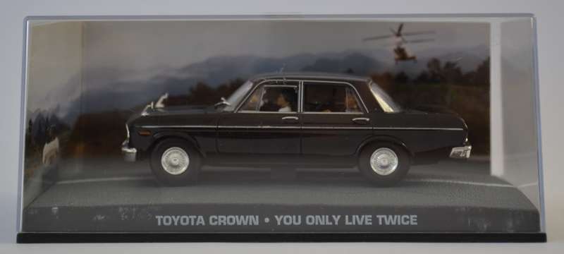 James Bond 007 Toyota Crown - You Only Live Twice Model Car Scale 1:43 as per photo