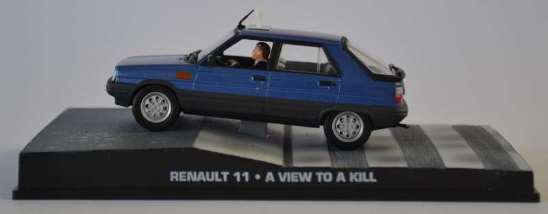 James Bond 007 Renault 11 - A View to a Kill Model Car Scale 1:43 as per photo