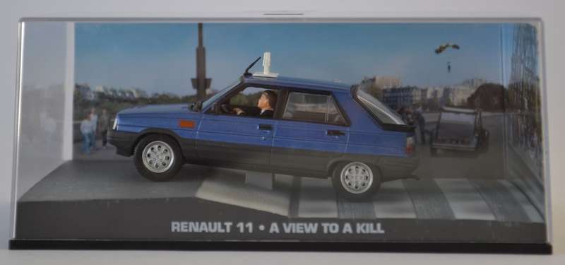 James Bond 007 Renault 11 - A View to a Kill Model Car Scale 1:43 as per photo