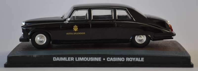James Bond 007 Daimler Limousine - Casino Royale Model Car Scale 1:43 as per photo