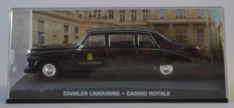 James Bond 007 Daimler Limousine - Casino Royale Model Car Scale 1:43 as per photo