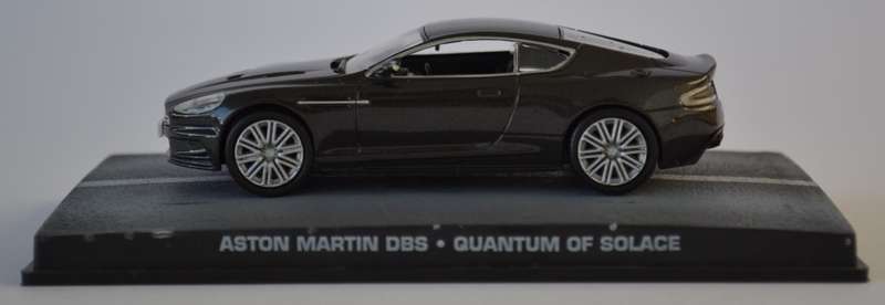 James Bond 007 Aston Martin DBS - Quantum of Solace Model Car Scale 1:43 as per photo