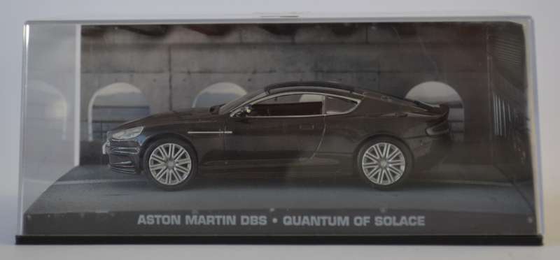 James Bond 007 Aston Martin DBS - Quantum of Solace Model Car Scale 1:43 as per photo