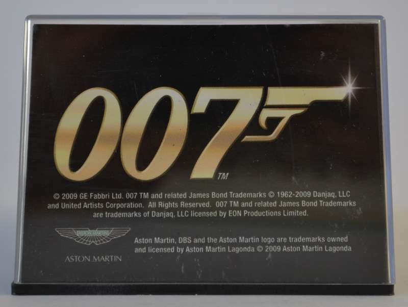 James Bond 007 Aston Martin DBS - Quantum of Solace Model Car Scale 1:43 as per photo