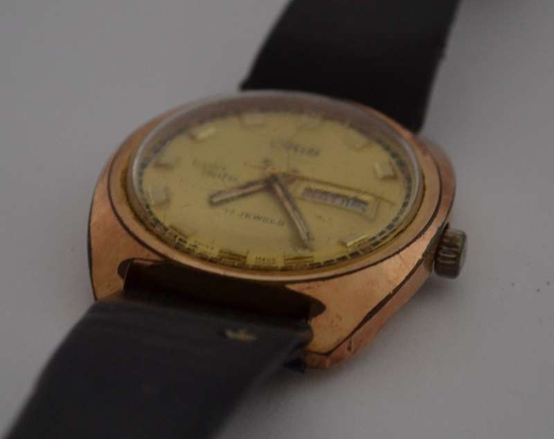 Oris Twin Date 17 Jewels Wrist Watch, Working as per photo
