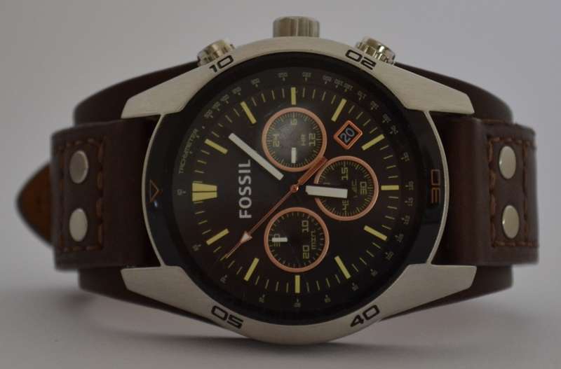 Fossil Coachman Authentic Men`s Quartz Watch, Working as per photo