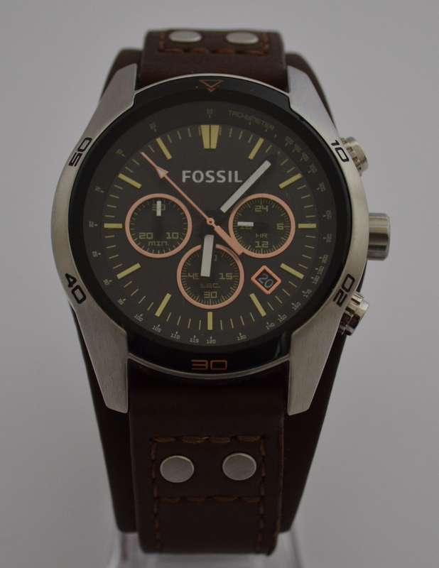 Fossil Coachman Authentic Men`s Quartz Watch, Working as per photo