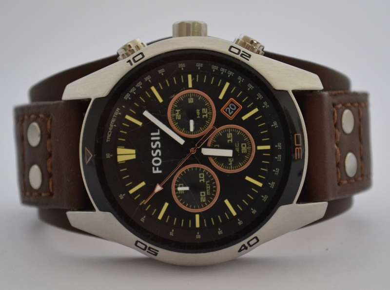 Fossil Coachman Authentic Men`s Quartz Watch, Working as per photo