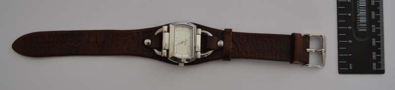 Fossil Ladies watch with leather strap as per photo