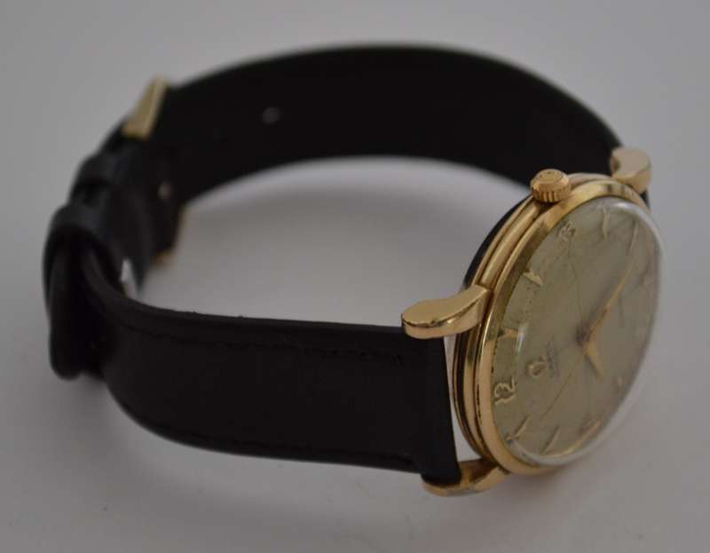 Omega Seamaster Vintage Gold Plated Men`s Watch, Working as per photo