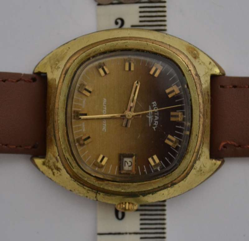 Men`s Rotary Automatic Vintage Watch, Working as per photo