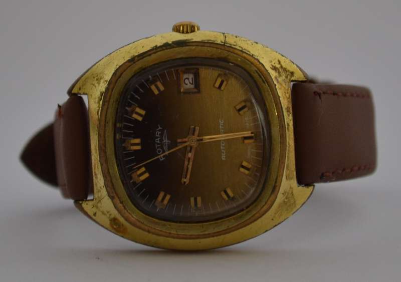 Men`s Rotary Automatic Vintage Watch, Working as per photo