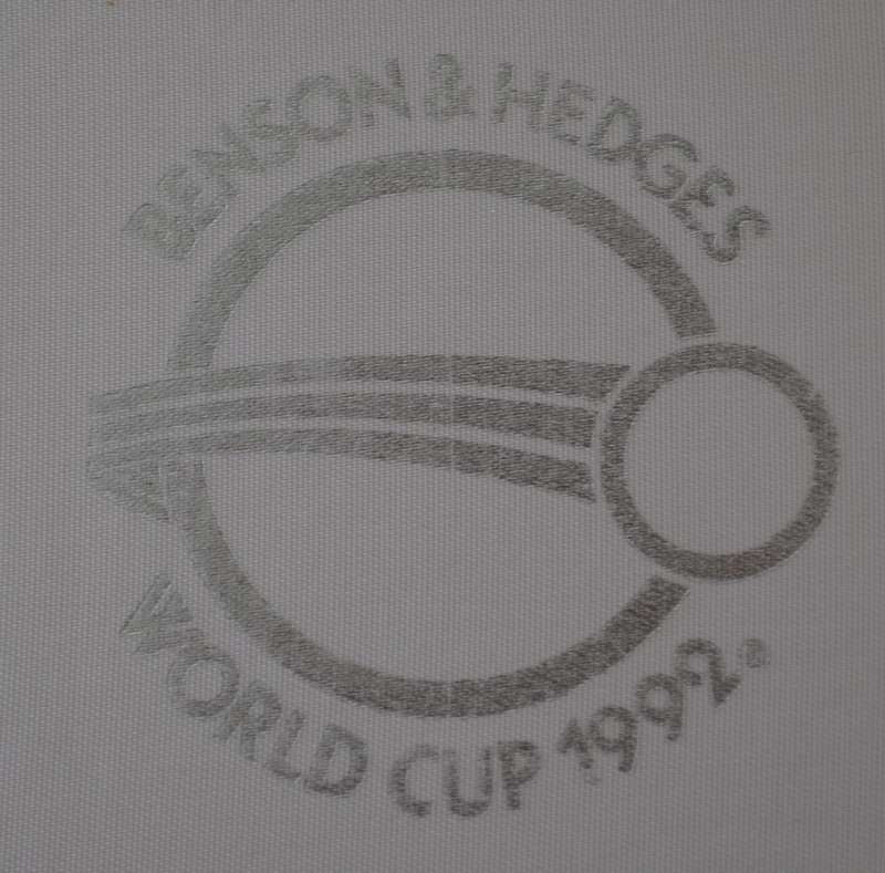 Benson & Hedges Cricket World Cup 1992 Silver Medallions weight 156g as per photo
