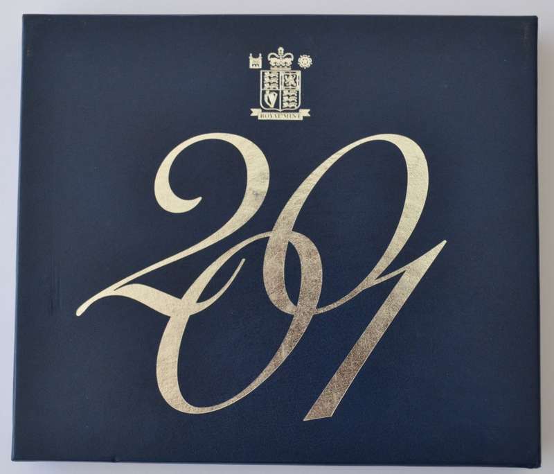 2001 United Kingdom Proof Set as per photo