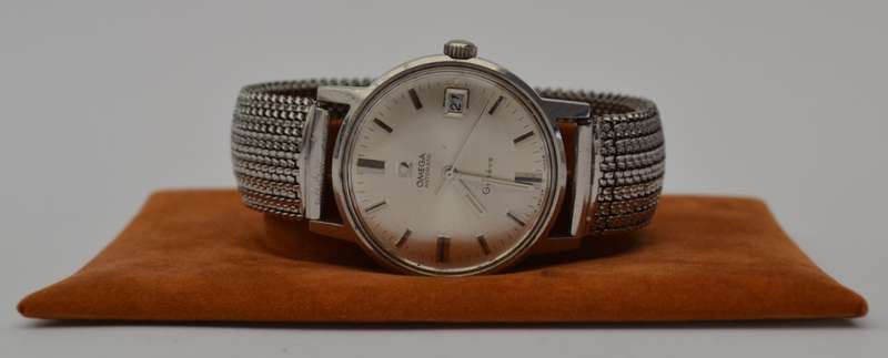 Vintage Omega Geneve Automatic date model watch in original box