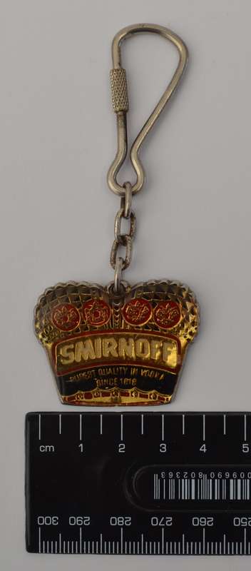 Smirnoff keychain as per photo
