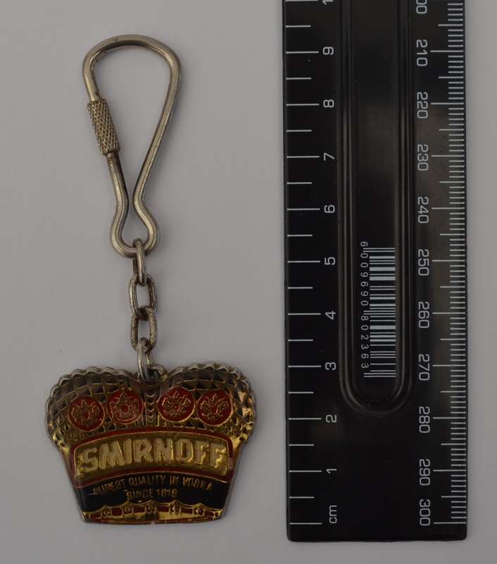 Smirnoff keychain as per photo