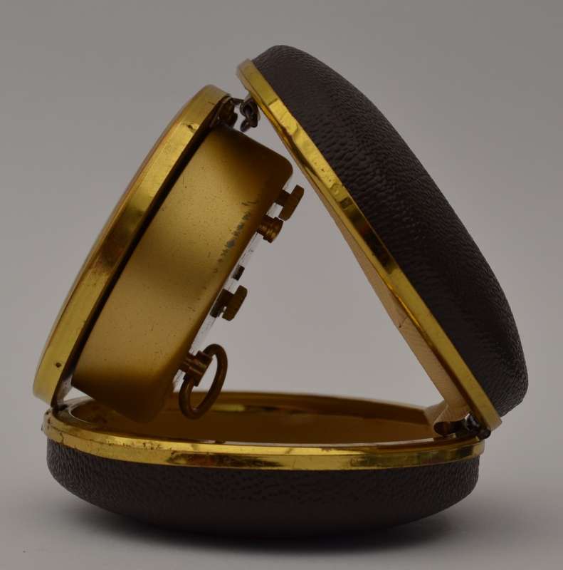 Europa 2 Jewels Vintage Travel Alarm Clock, Working as per photo