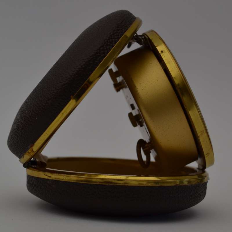 Europa 2 Jewels Vintage Travel Alarm Clock, Working as per photo