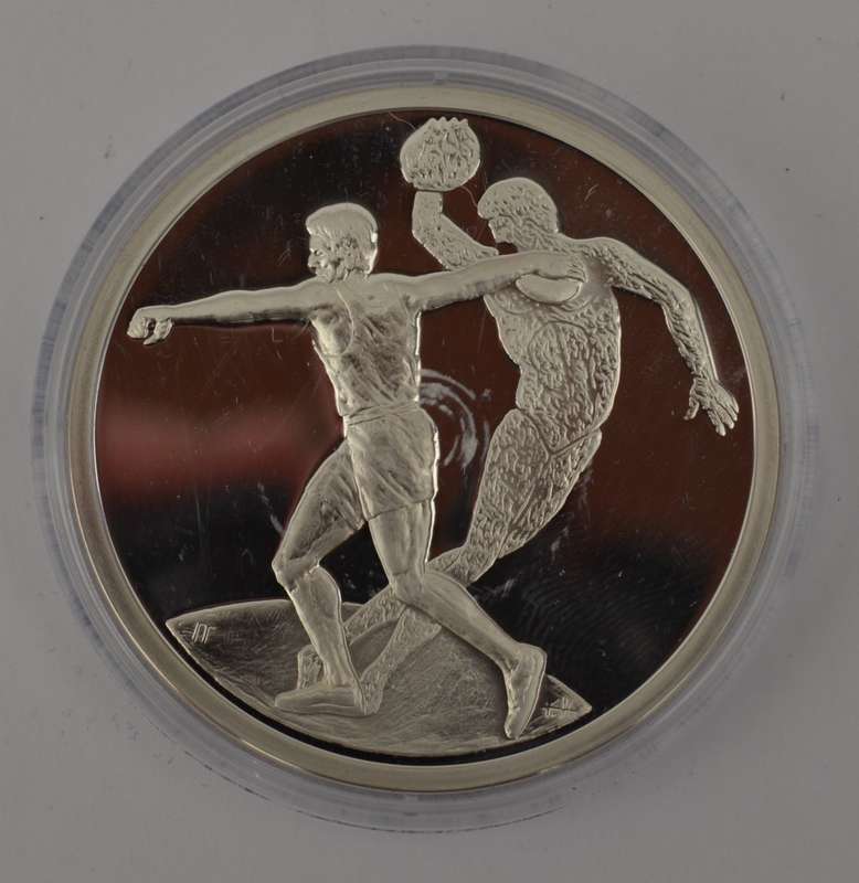 2004 Olympics Athens Silver Coin Set as per photo