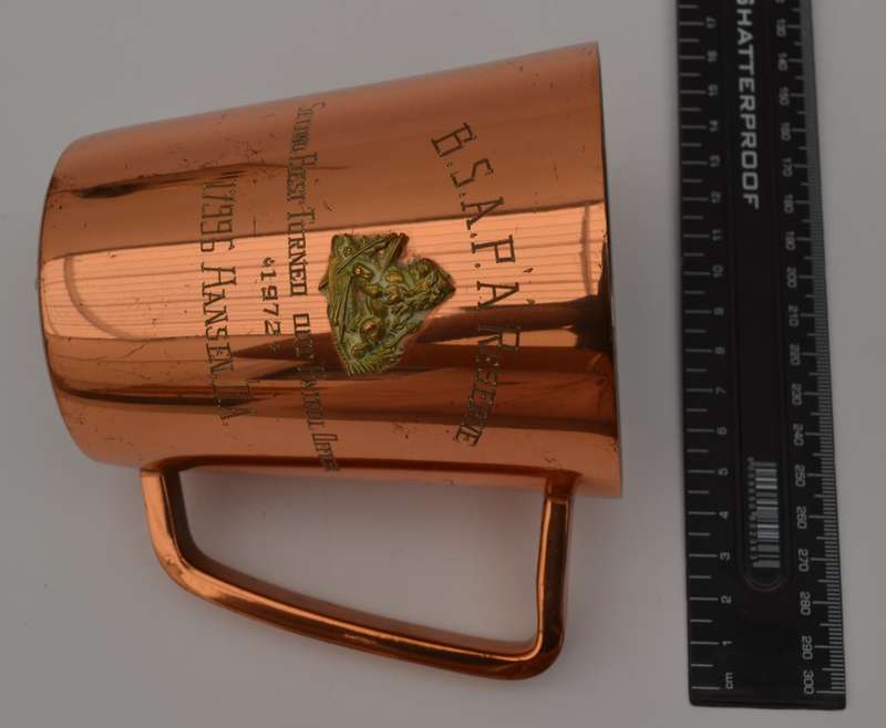 BSAP- awarded to 2nd best turned out patrol officer 1972- made in Rhodesia as per photo