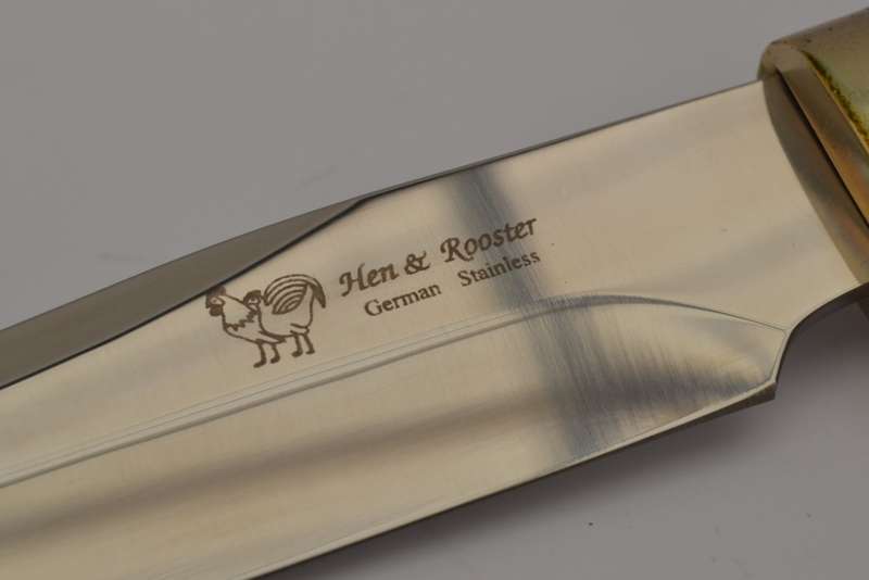 Hen & Rooster German stainless steel knife - Toledo Spain 26cm