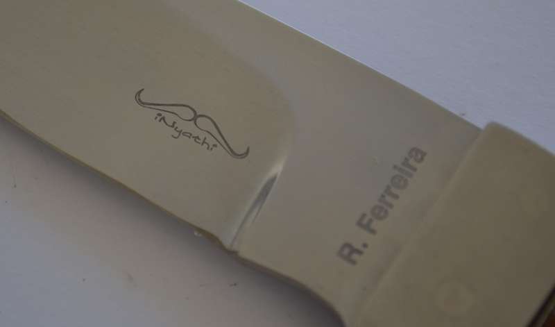 iNyath R. Ferreiro Handmade Knife with Sheath length 26cm as per photo