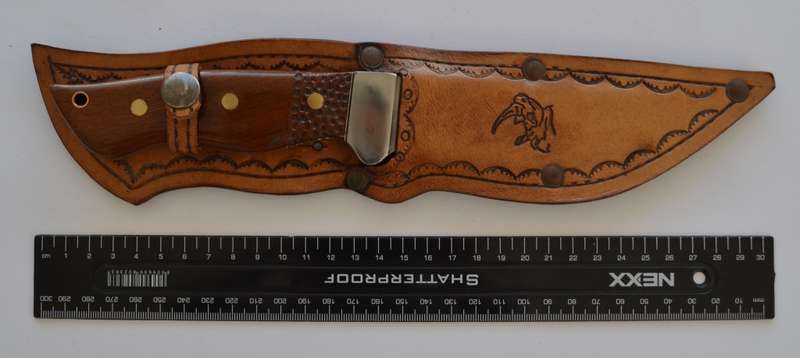 iNyath R. Ferreiro Handmade Knife with Sheath length 26cm as per photo