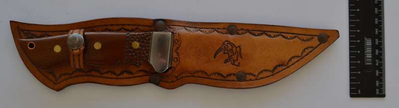 iNyath R. Ferreiro Handmade Knife with Sheath length 26cm as per photo