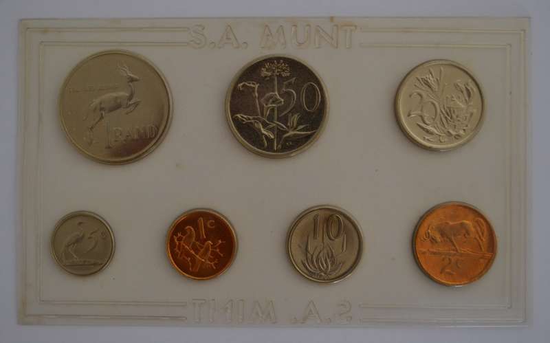 1988 SA Mint Coin Set as per photo