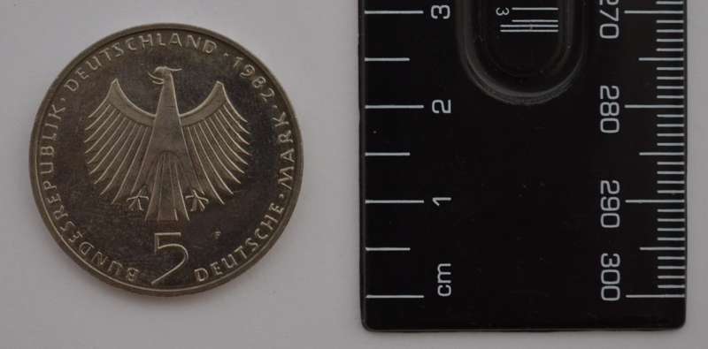 5 Deutsche Mark German non-circulation Coin as per photo