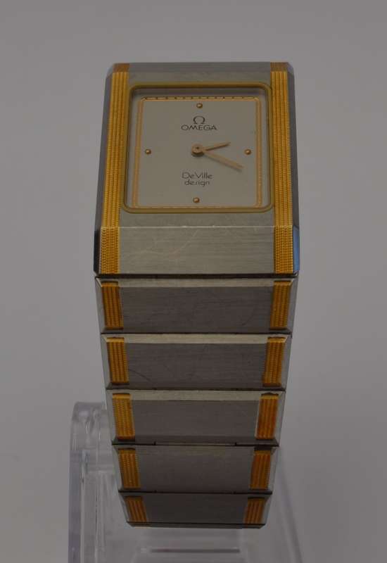 1982 Omega Deville Unisex Stainless Steel 18ct wristwatch -  rare as per photo