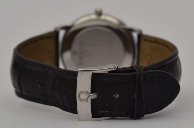 Omega Deville Prestige Stainless Steel 34mm Silver Dial Quartz Watch as per photo