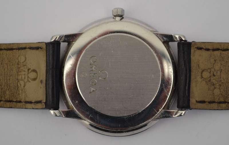 Omega Deville Prestige Stainless Steel 34mm Silver Dial Quartz Watch as per photo