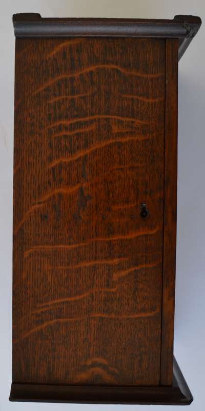 Vintage Oak Smoker`s Cabinet as per photo