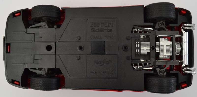 Ferrari 348 TS model car scale 1:18 as per photo