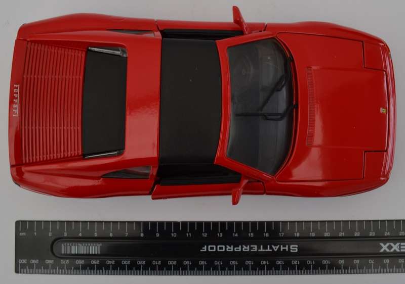 Ferrari 348 TS model car scale 1:18 as per photo