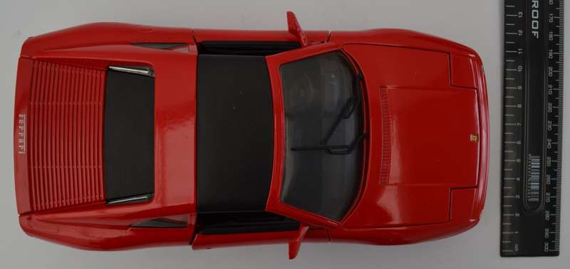 Ferrari 348 TS model car scale 1:18 as per photo