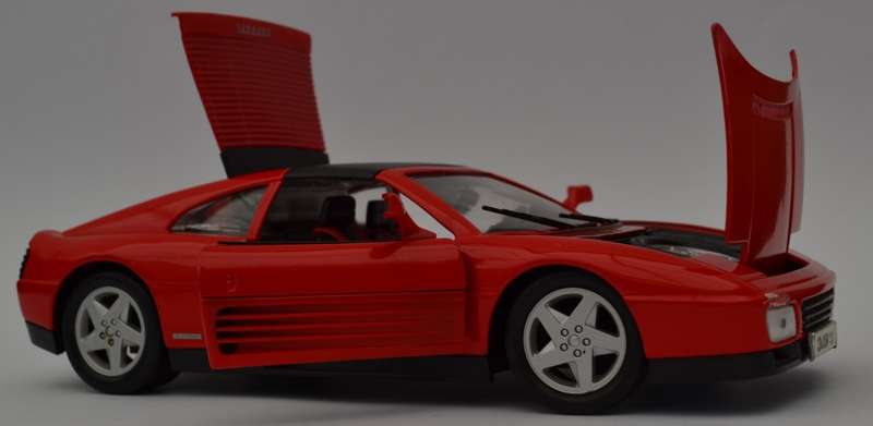 Ferrari 348 TS model car scale 1:18 as per photo