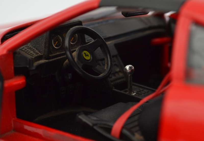 Ferrari 348 TS model car scale 1:18 as per photo