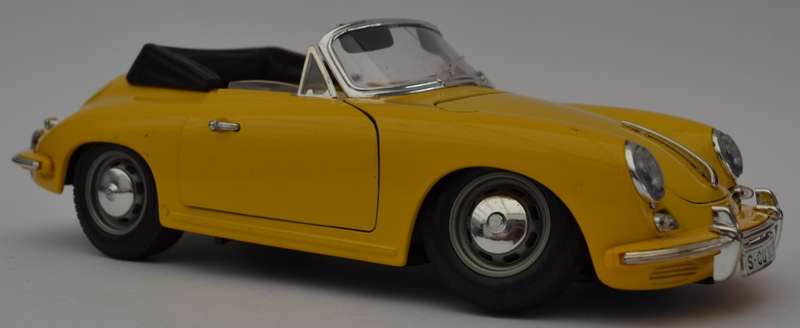 Burago Porche 356B model car scale 1:18 as per photo