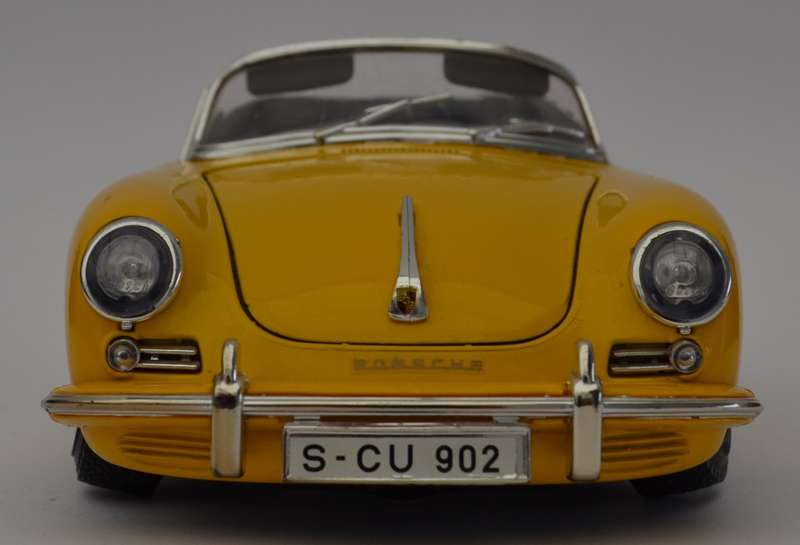Burago Porche 356B model car scale 1:18 as per photo