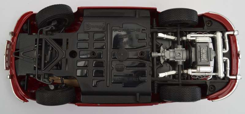 Burago Porche 356B model car scale 1:18 as per photo