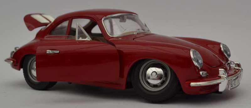 Burago Porche 356B model car scale 1:18 as per photo
