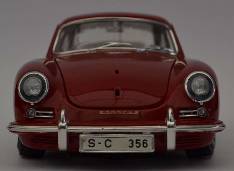 Burago Porche 356B model car scale 1:18 as per photo