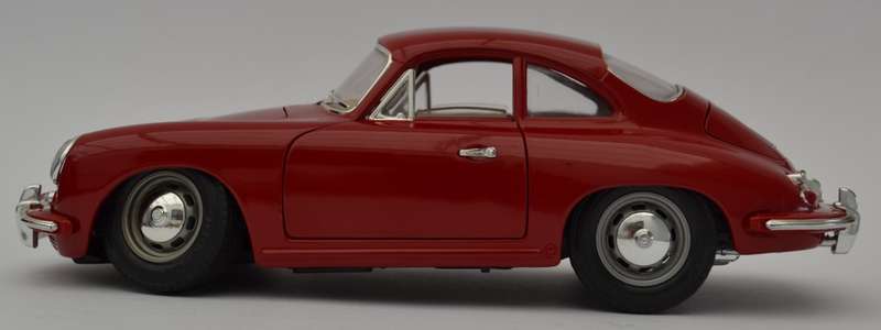 Burago Porche 356B model car scale 1:18 as per photo
