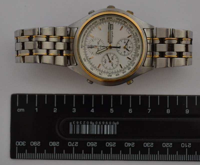 Seiko Chronograph Watch - working
