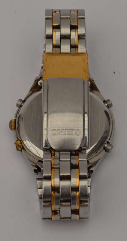 Seiko Chronograph Watch - working
