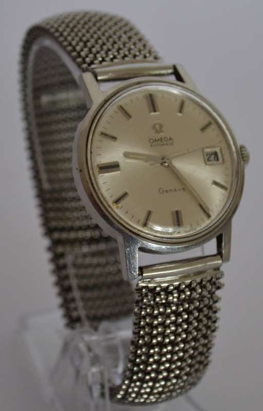 Vintage Omega Geneve Automatic date model watch in original box